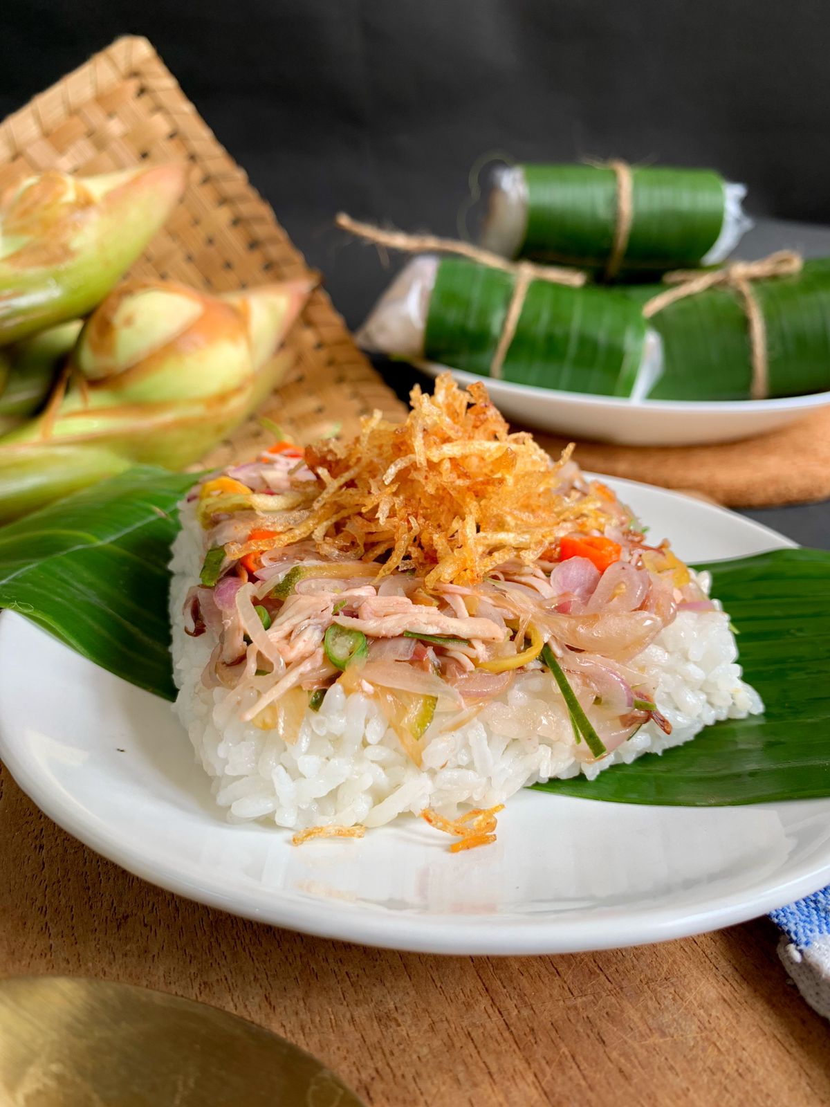 nasi ayam Kecombrang