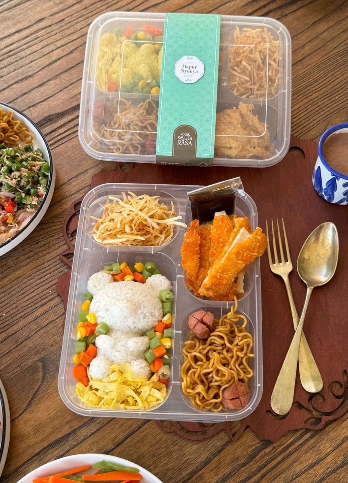 Kids Bento - Ayam Katsu Teriyaki