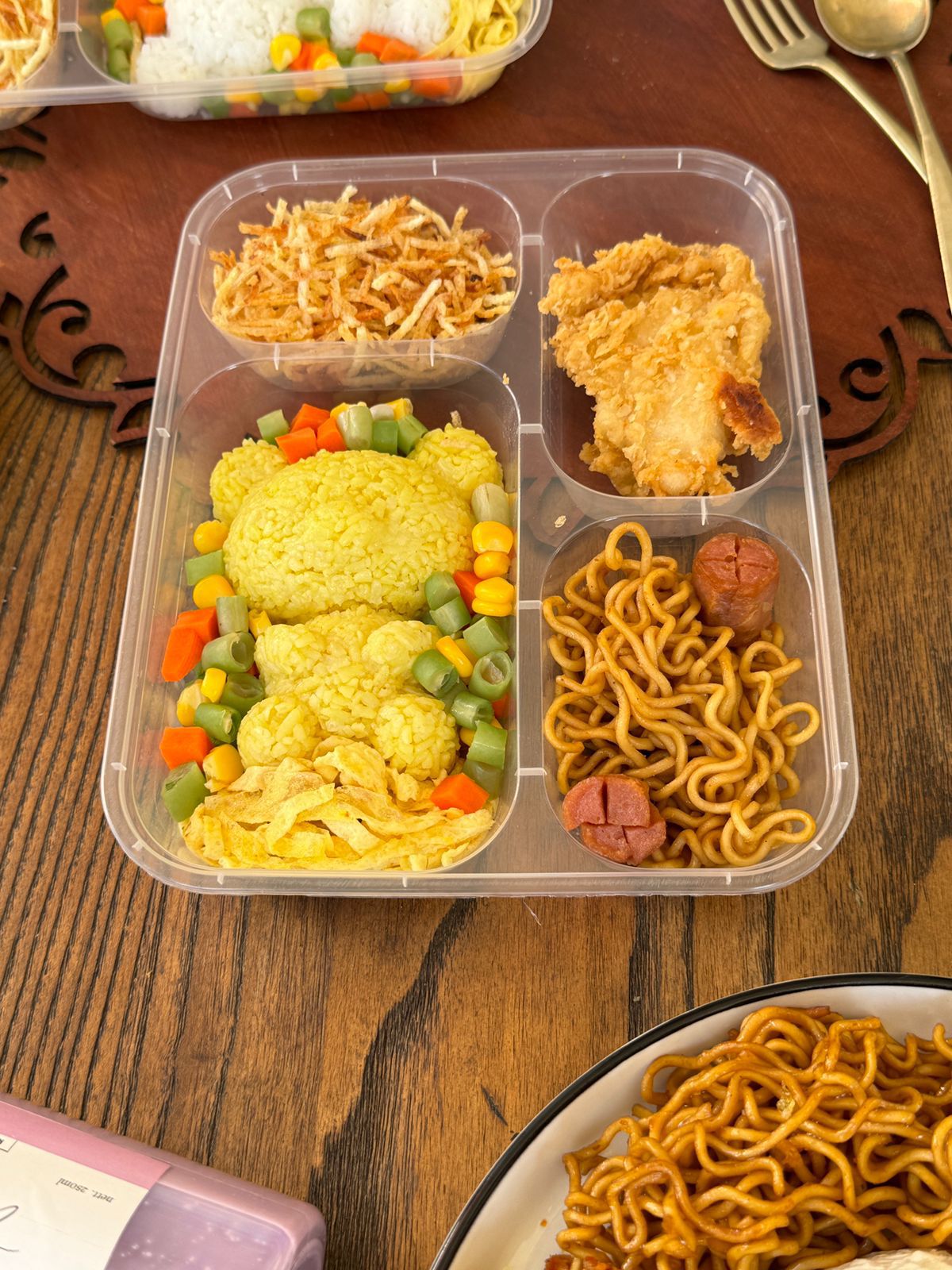 Kids Bento - Menu Nasi Kuning Nusantara