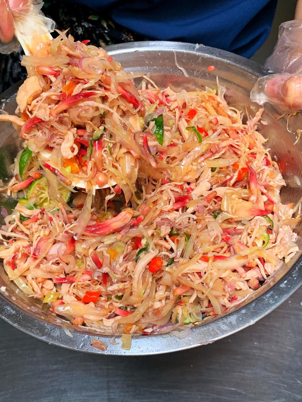 ayam kecombrang ( lauk )