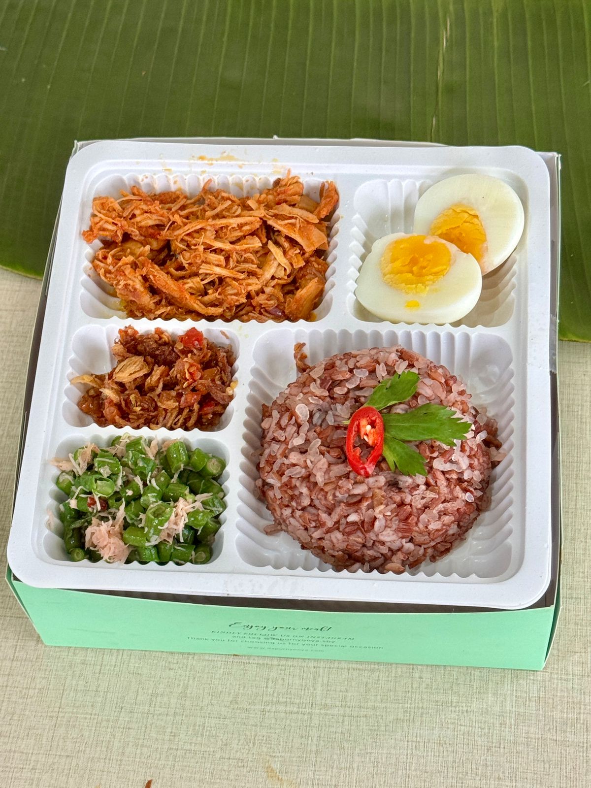 Nasi Pelalah Sehat