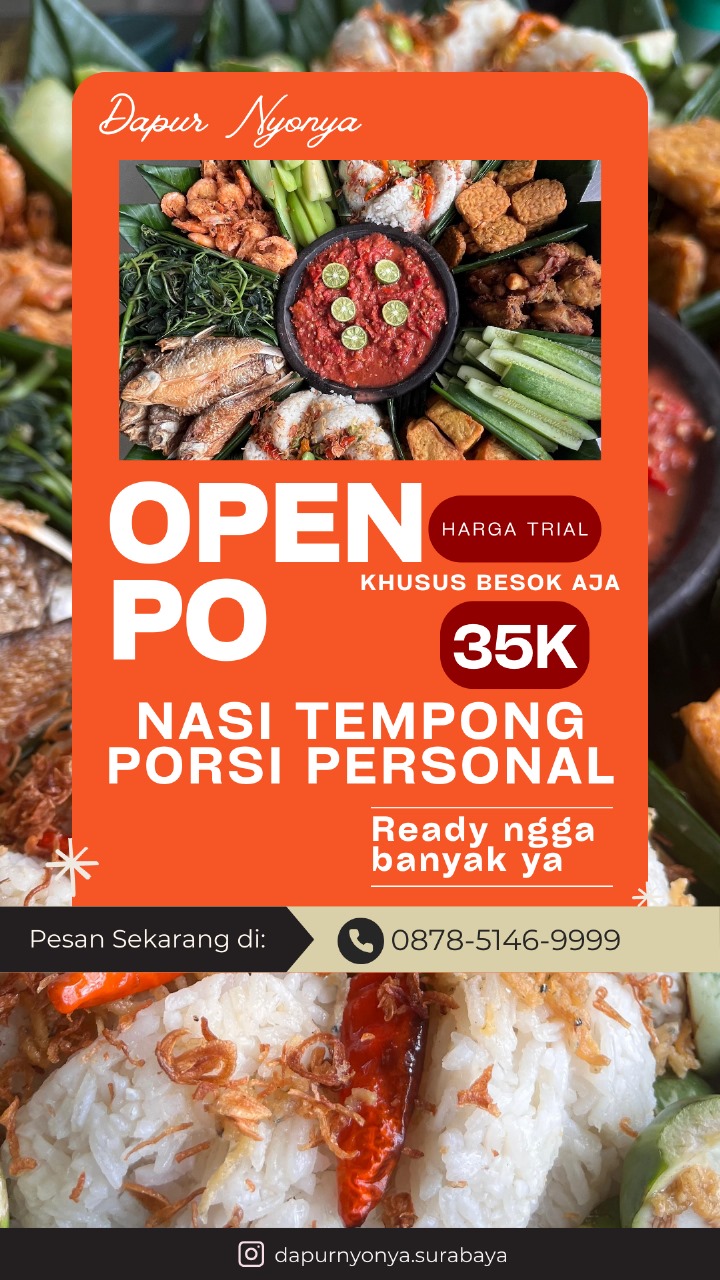 Nasi Tempong 10 porsi