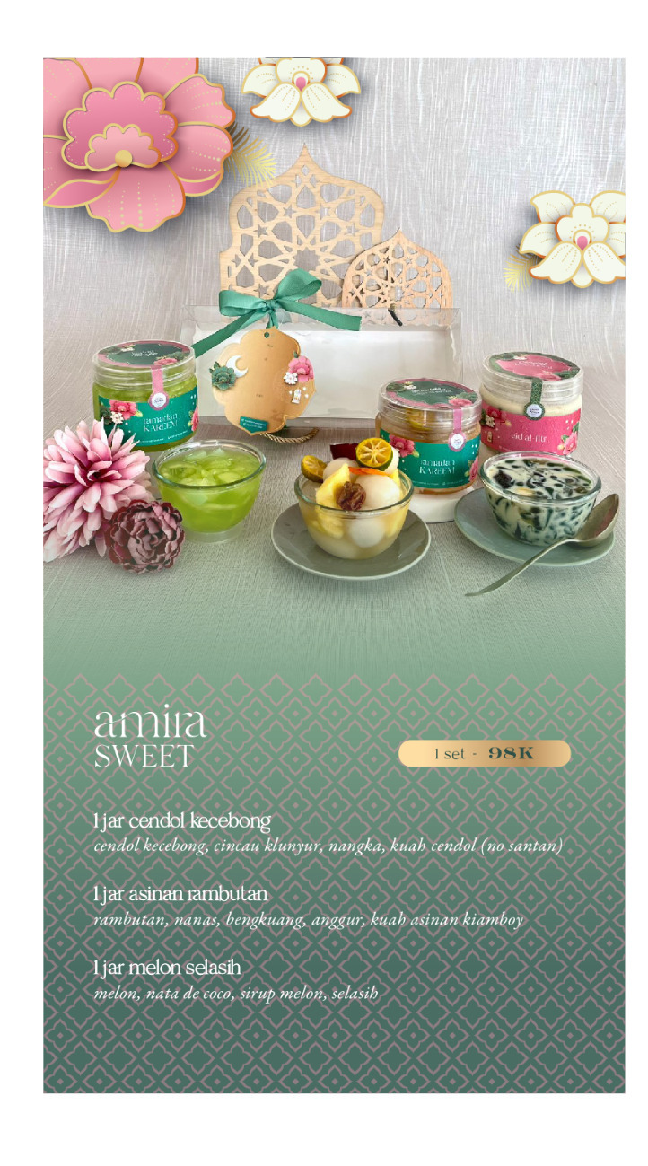 Amira Sweet ( 3 jar)