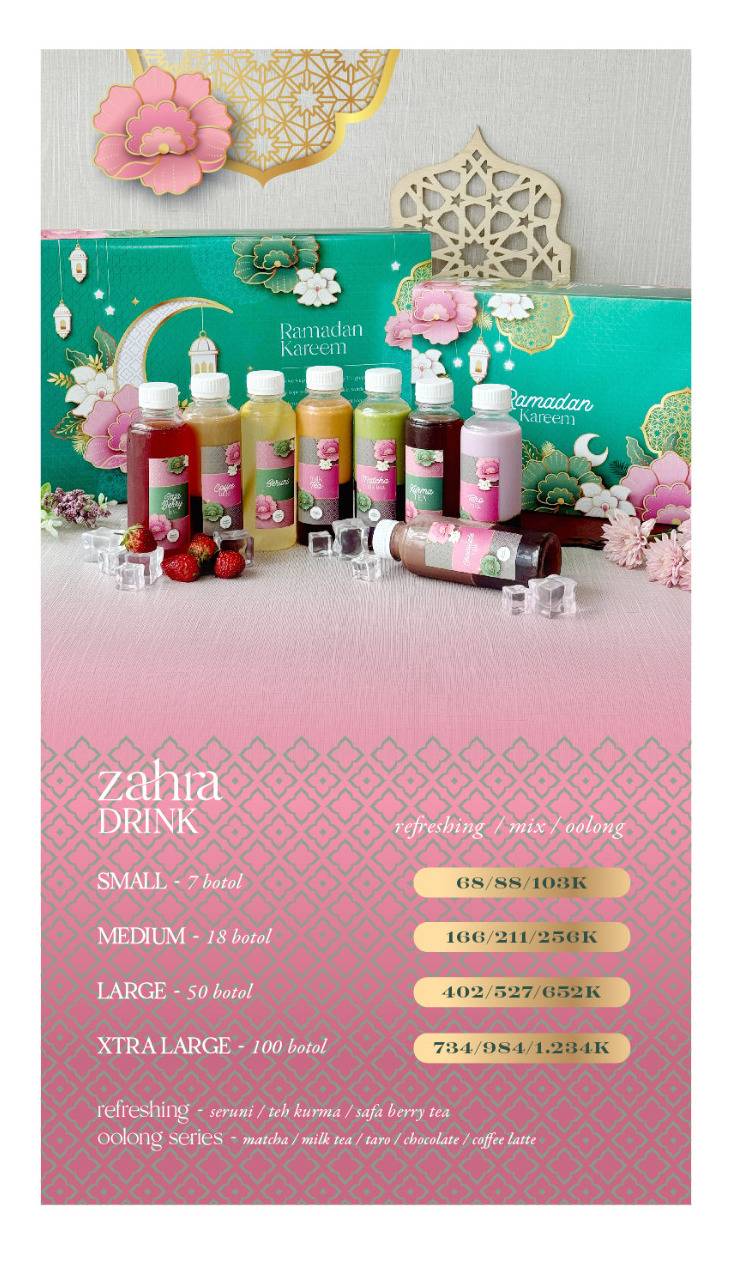 Zahra Drink - Large Mix (-6%)
